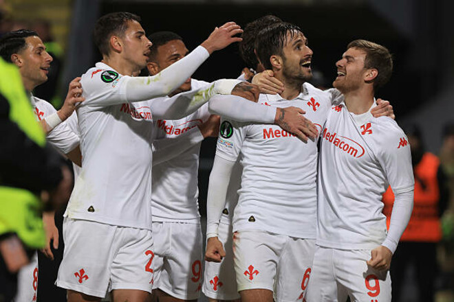 Фіорентина одержала ювілейну виїзну перемогу в Лізі Конференції за 3 сезони