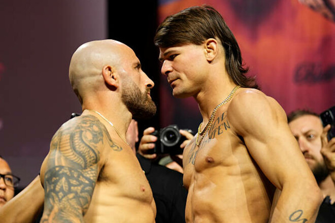 Состоялась церемония взвешивания и дуэль взглядов накануне UFC 314