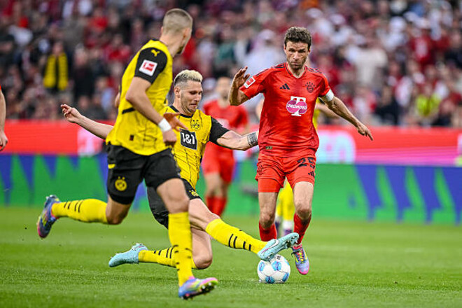 Зажигательный матч. Антон вырвал очки для Боруссии Д в игре с Баварией