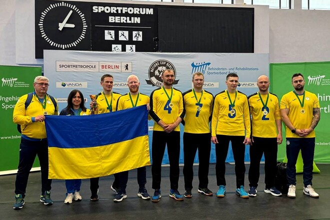 Сборная Украины по голболу стала победителем Кубка наций