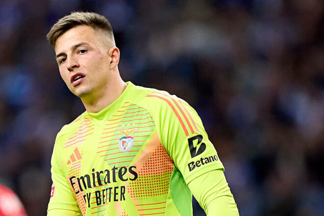 Трубин пропустил на 90+5 мин. Бенфика сыграла вничью и потеряла важные очки