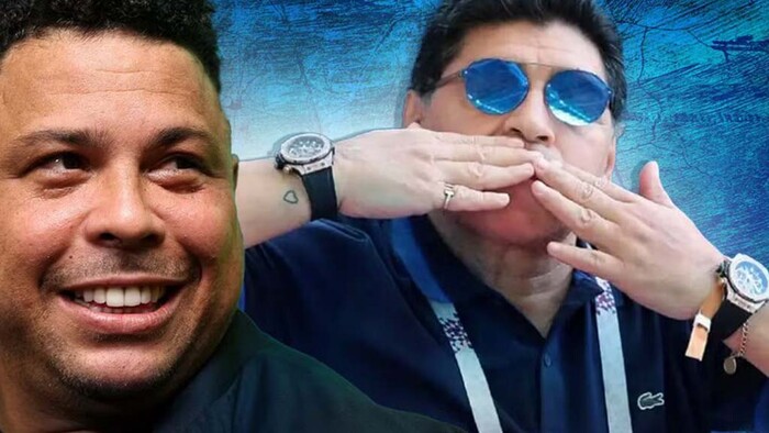 Почему Марадона носил двое часов? Роналдо назвал душераздирающую причину