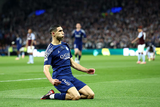 ВІДЕО. ПСЖ забив на 11-й хвилині у грі-відповіді 1/4 фіналу ЛЧ проти Вілли