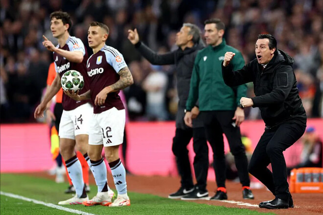 Астон Вилла была очень близка к камбеку. Реакция Унаи Эмери на игру ЛЧ