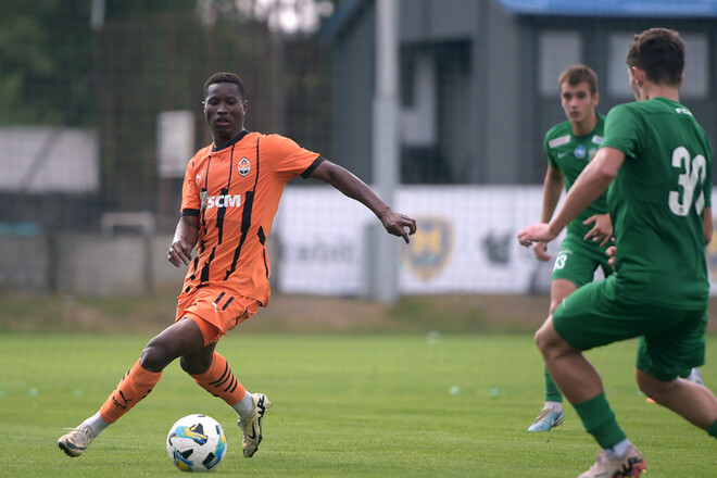 Сенегалец вернулся к тренировкам в Шахтере U-19. Он не играл 7 месяцев