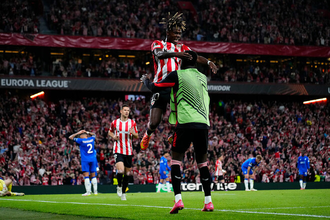 Бильбао празднует выход в полуфинал. Баски уверенно прошли Рейнджерс