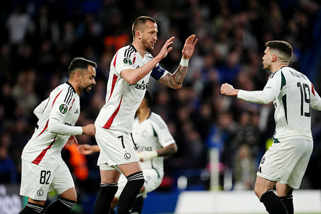 ВІДЕО. Як Легія відкрила рахунок у матчі з Челсі на 10-й хвилині