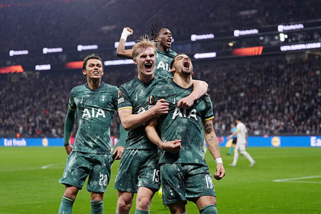 Шпоры идут за трофеем? Тоттенхэм одолел Айнтрахт и пробился в полуфинал ЛЕ