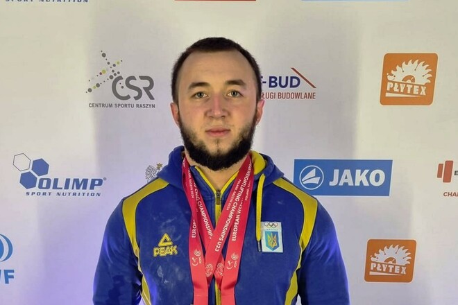 Кондратюк взял малое серебро на чемпионате Европы 2025 по тяжелой атлетике