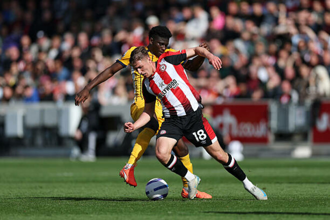 Известна оценка Ярмолюка за матч с Брайтоном