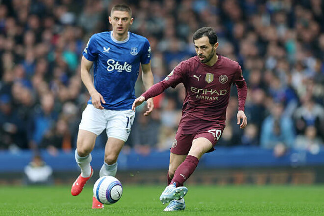 Не вистояли. Евертон з Миколенком ледь не відібрав очки в Манчестер Сіті