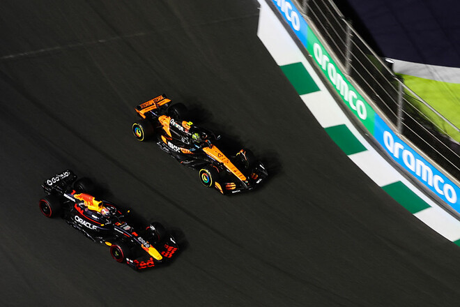 ФОТО. Візуалізація відривів у кваліфікації Гран-прі Саудівської Аравії