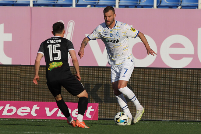 Ярмоленко осталось забить 11 мячей до бомбардирского рекорда Шацких