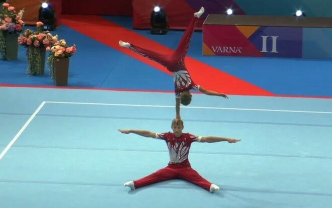 Акробатика. Українці взяли ще дві медалі на ЧЄ-2025 серед юніорів