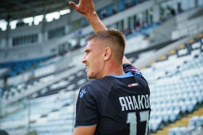 ВИДЕО. Красивый гол. Янаков вывел вперед Черноморец в игре с Вересом