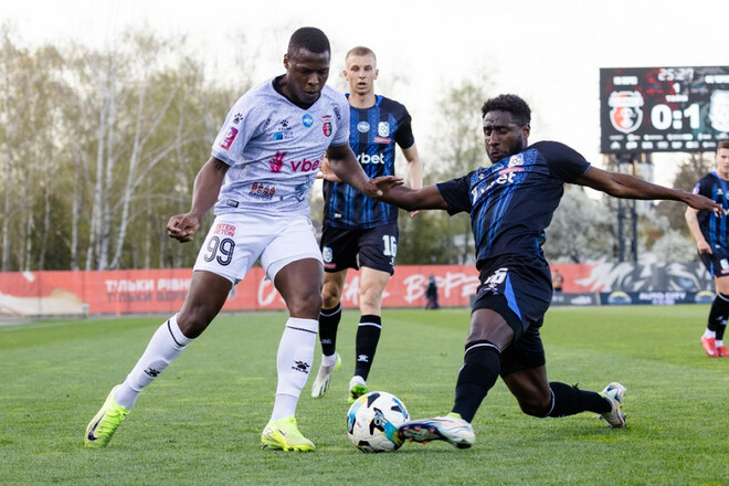 Второй тайм оказался лучше первого. Верес победил Черноморец