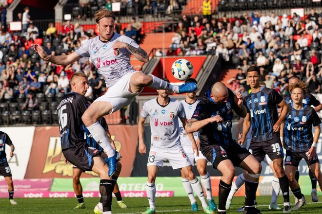 Черноморец пропустил 1000-й мяч в чемпионатах Украины