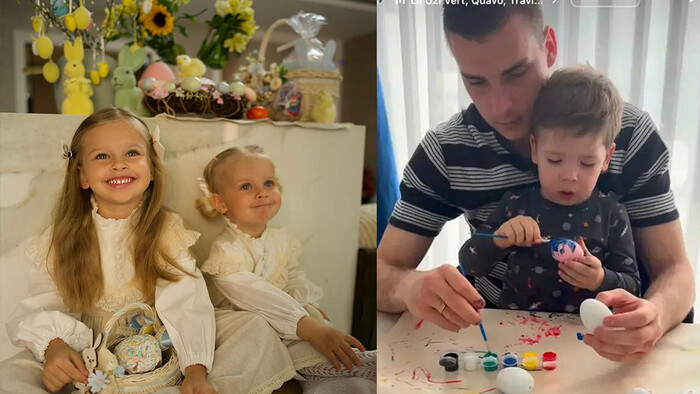 ФОТО. Как украинские спортсмены поздравляли с Пасхой. Обзор