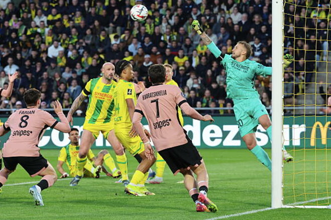 Нант – ПСЖ – 1:1. Уже 39 игр на выезде без поражений. Видео голов и обзор