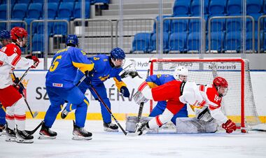 ЧМ по хоккею U-18. Украина – Словения. Смотреть онлайн. LIVE трансляция