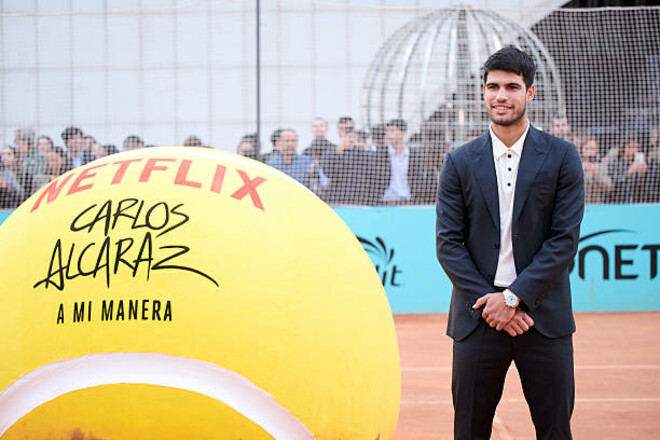 На Netflix состоялась премьера сериала «Карлос Алькарас: Мой путь»