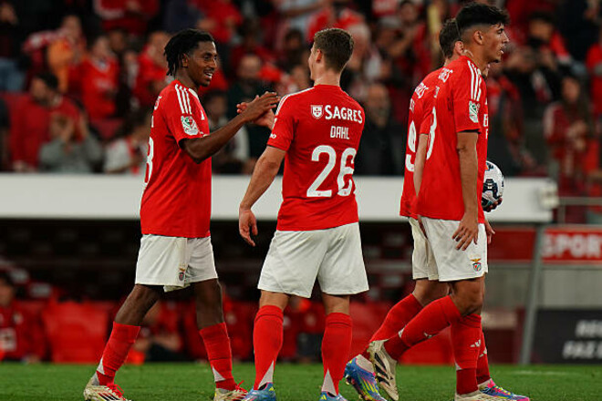 Забили 4 мяча. Бенфика без Трубина оформила выход в финал Кубка Португалии