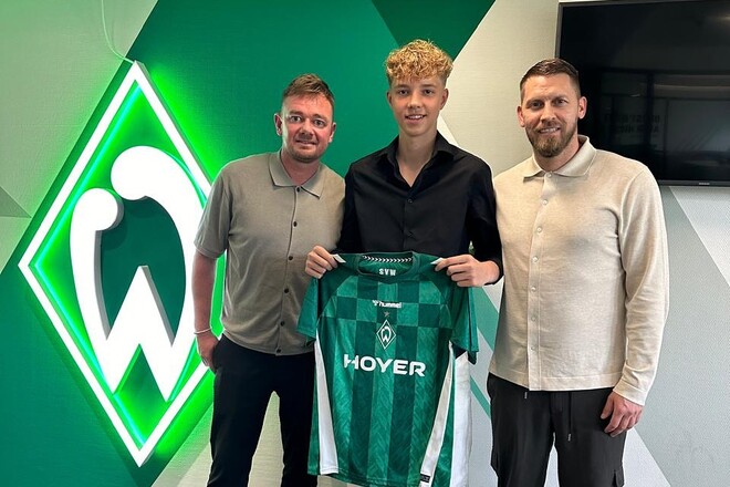 Захисник збірної України U-16 підписав контракт з німецьким Вердером