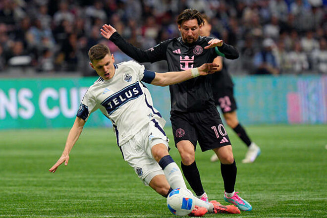 Мессі не допоміг. Інтер Маямі поступився Ванкуверу в Кубку чемпіонів