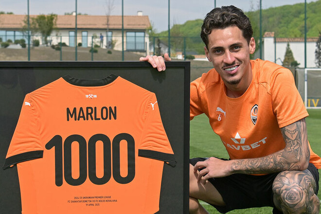 ФОТО. 1000-й гол бразильців за Шахтар. В клубі привітали Марлона Гомеса