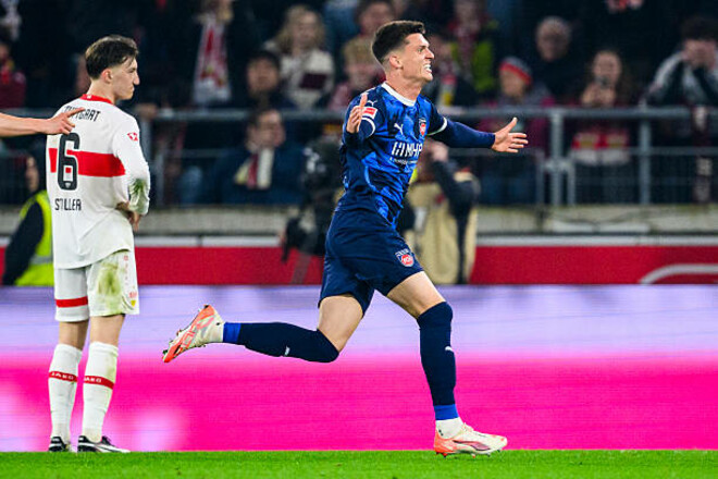 В девятку на 89-й. Штутгарт уступил Хайденхайму на старте тура Бундеслиги