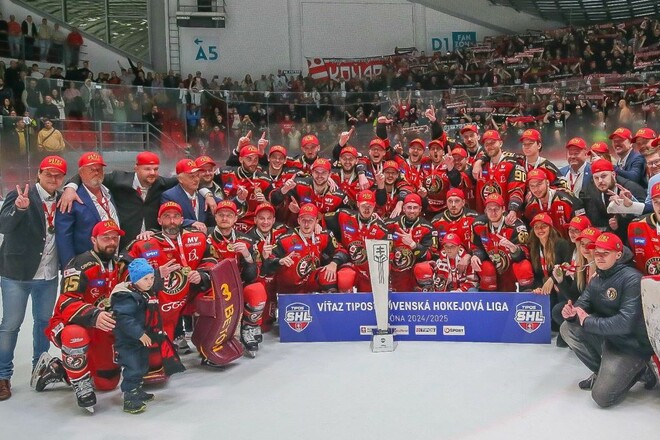 Перед ЧМ-2025 Пересунько забил и выиграл чемпионат Словакии. Видео гола