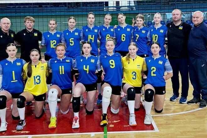 Украина – Грузия. Отбор в женский Евроволей U16. Смотреть онлайн LIVE