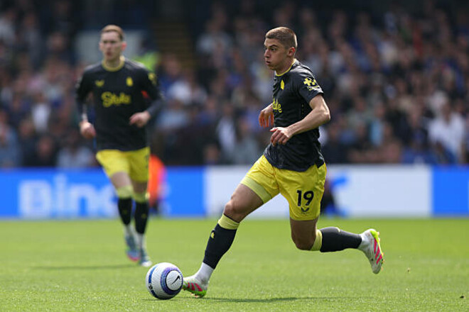 Стала известна оценка Миколенко за матч с Челси