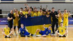 Сухая победа. Украина разгромила Словакию и заработала выход на Евроволей