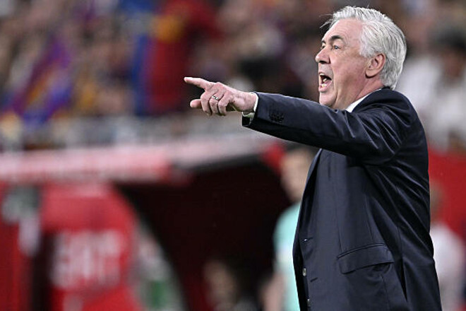 Анчелотти извинился перед игроком Реала после Эль-Классико