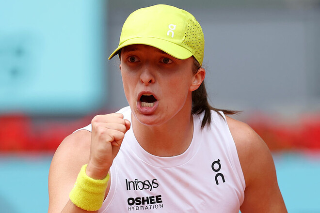 Что это было? Свентек отдала Киз сет со счетом 0:6, но сумела победить