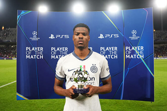 Не Ямаль. Определен лучший игрок полуфинального матча ЛЧ Барселона – Интер