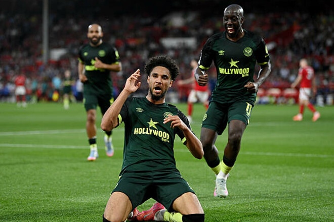 С ассистом вратаря. Брентфорд с Ярмолюком одолел Ноттингем Форест