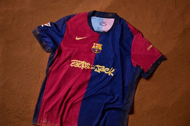 Барселона представила коллаборацию с Трэвисом Скоттом