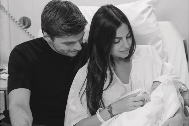 ФОТО. «Мы так тебя любим». Ферстаппен и Пике стали родителями дочери