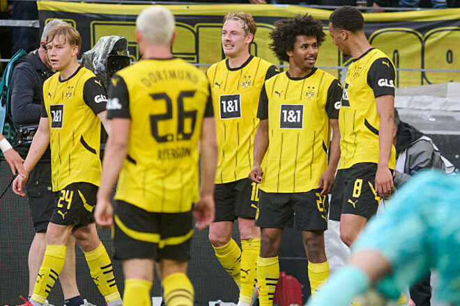 Шмели мчатся в Лигу чемпионов. Боруссия Д разбила Вольфсбург