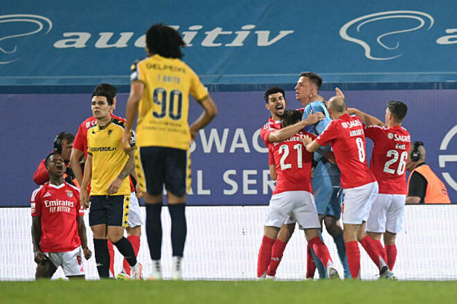 Трубін відбив пенальті! Бенфіка здобула надважливу перемогу в Португалії