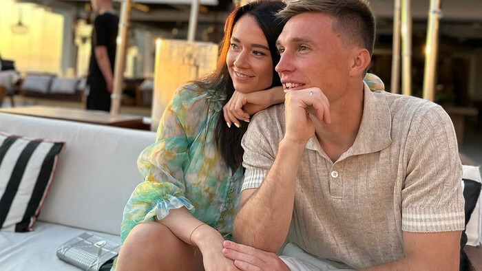 ФОТО. Как жена Сидорчука поздравила мужа с днем рождения