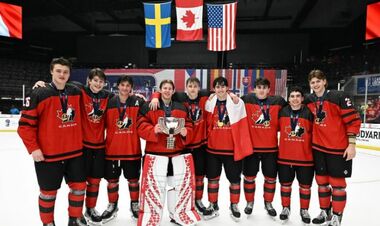 ЧМ по хоккею U-18. Финал закончился со счетом 7:0