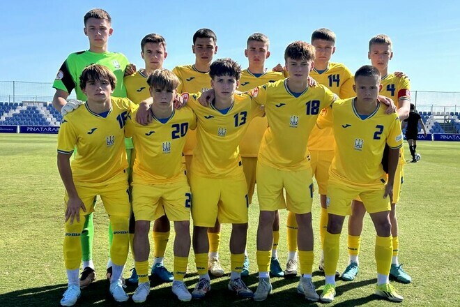 Греция U-16 – Украина U-16. Турнир развития УЕФА. Смотреть онлайн LIVE