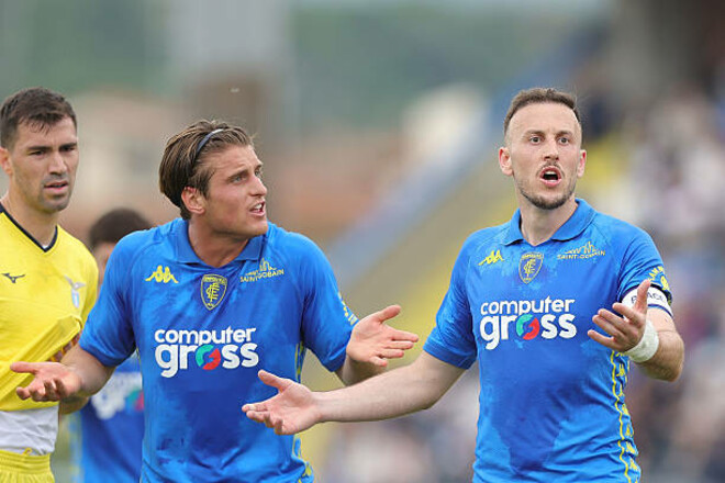 Вылетят из Серии А? Эмполи без Коваленко не устоял перед Лацио