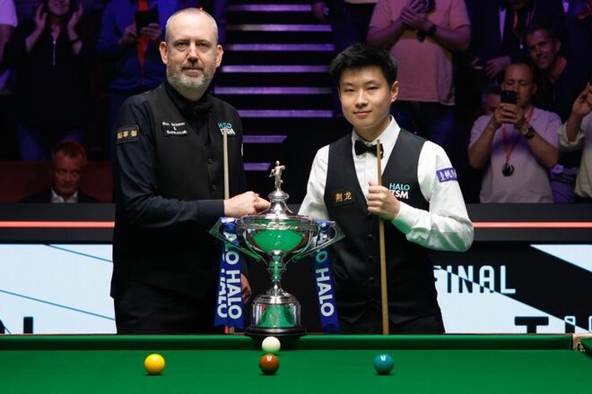 Финал ЧМ. Чжао Синьтун получил огромный перевес над Марком Уильямсом