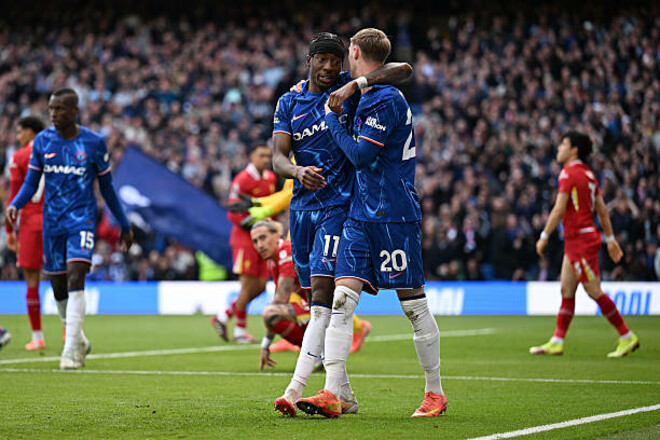 ВИДЕО. Курьезный автогол Куанса. Челси удвоил перевес над Ливерпулем