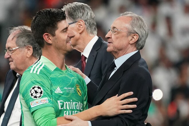 The fell addressed the goalkeeper Real: