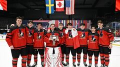 ЧМ по хоккею U-18. Финал закончился со счетом 7:0